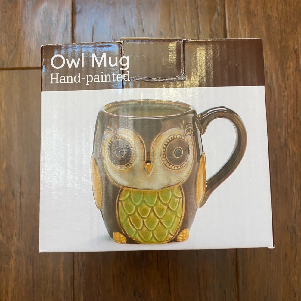 NWT Brown Owl Mug in Box